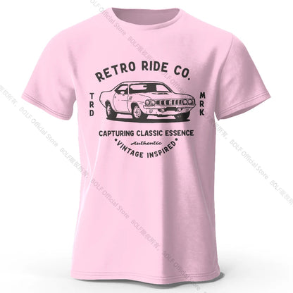 Men's Vintage "Retro Ride Co" T-Shirt FC