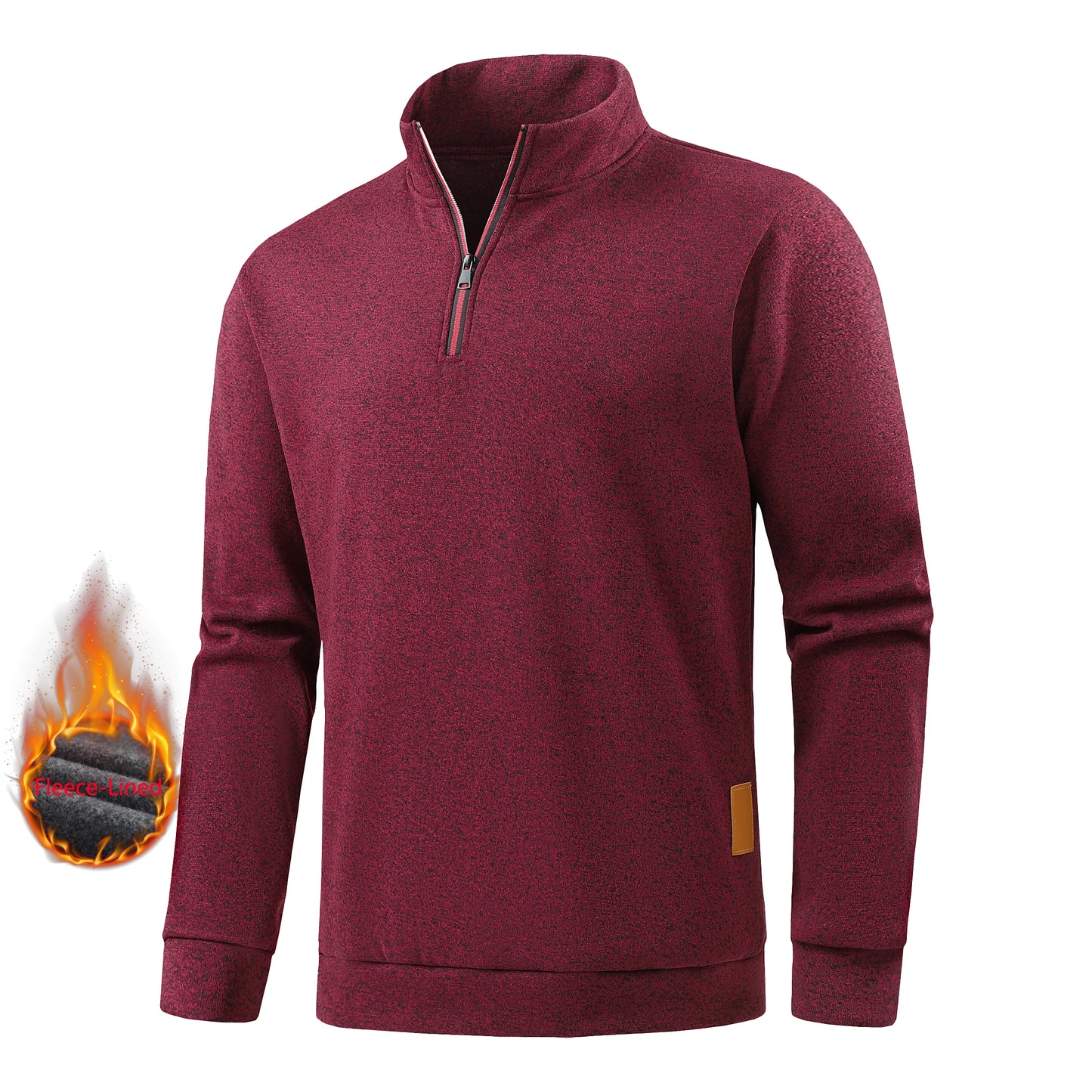 Autumn Men’s Half-Zip Sweatshirts FM