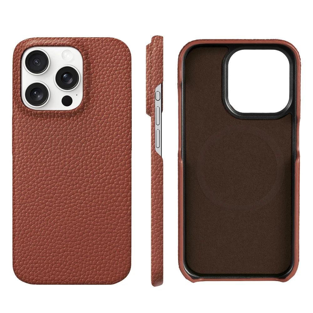 Leather Magnetic Premium iPhone Case FM