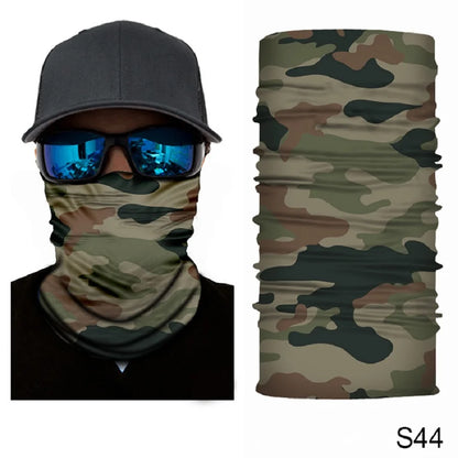 Neck Gaiter Face Ear Loops FM