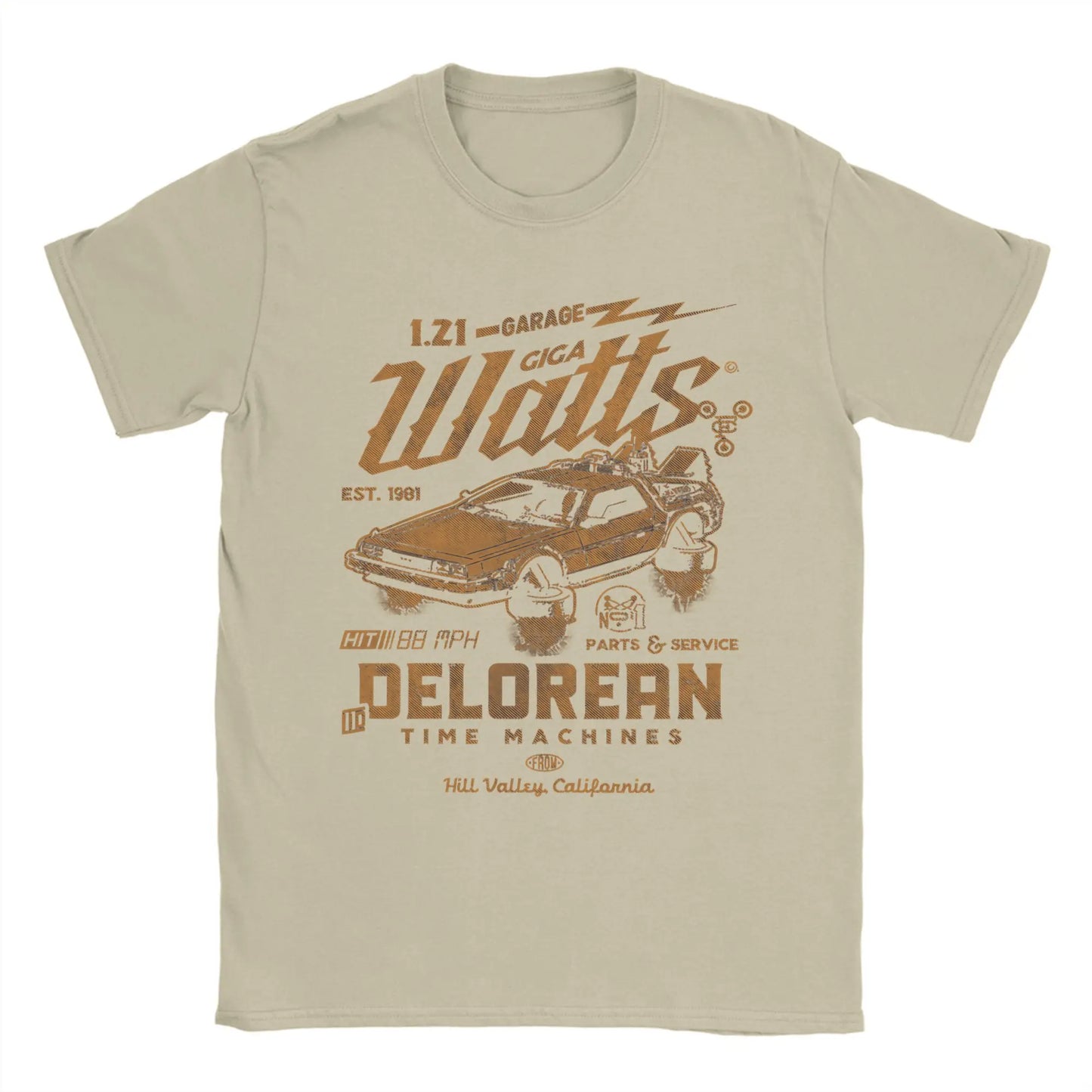 GigaWatts Time Machines T-Shirt FC