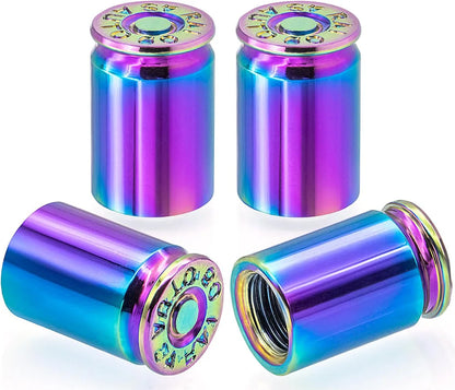 Bullet-Style Tire Valve Stem Caps FC