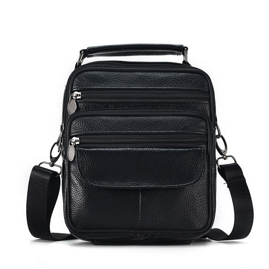 Men Genuine Leather Crossbody Bags FM
