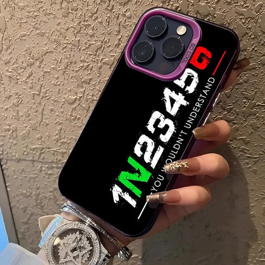 1N23456 Motorcycle Gear iPhone Case FM