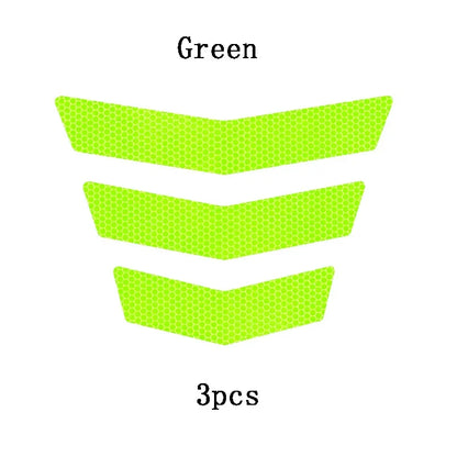 3pcs/set Motorcycle Stickers Reflective FM