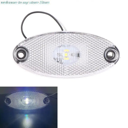 Oval Flush Mount LED Side Marker Lights TS