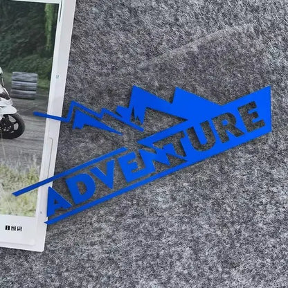 Motorcycle Adventure Sticker FM