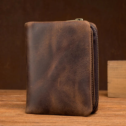 Wallet Retro Vertical Zipper FM