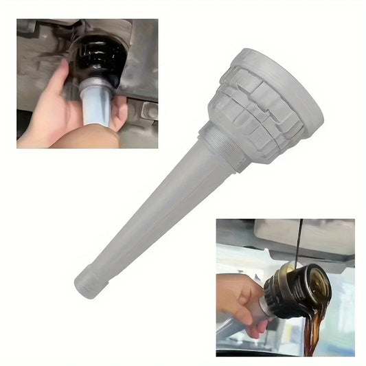 Splash-Resistant Automotive Oil Funnel FC