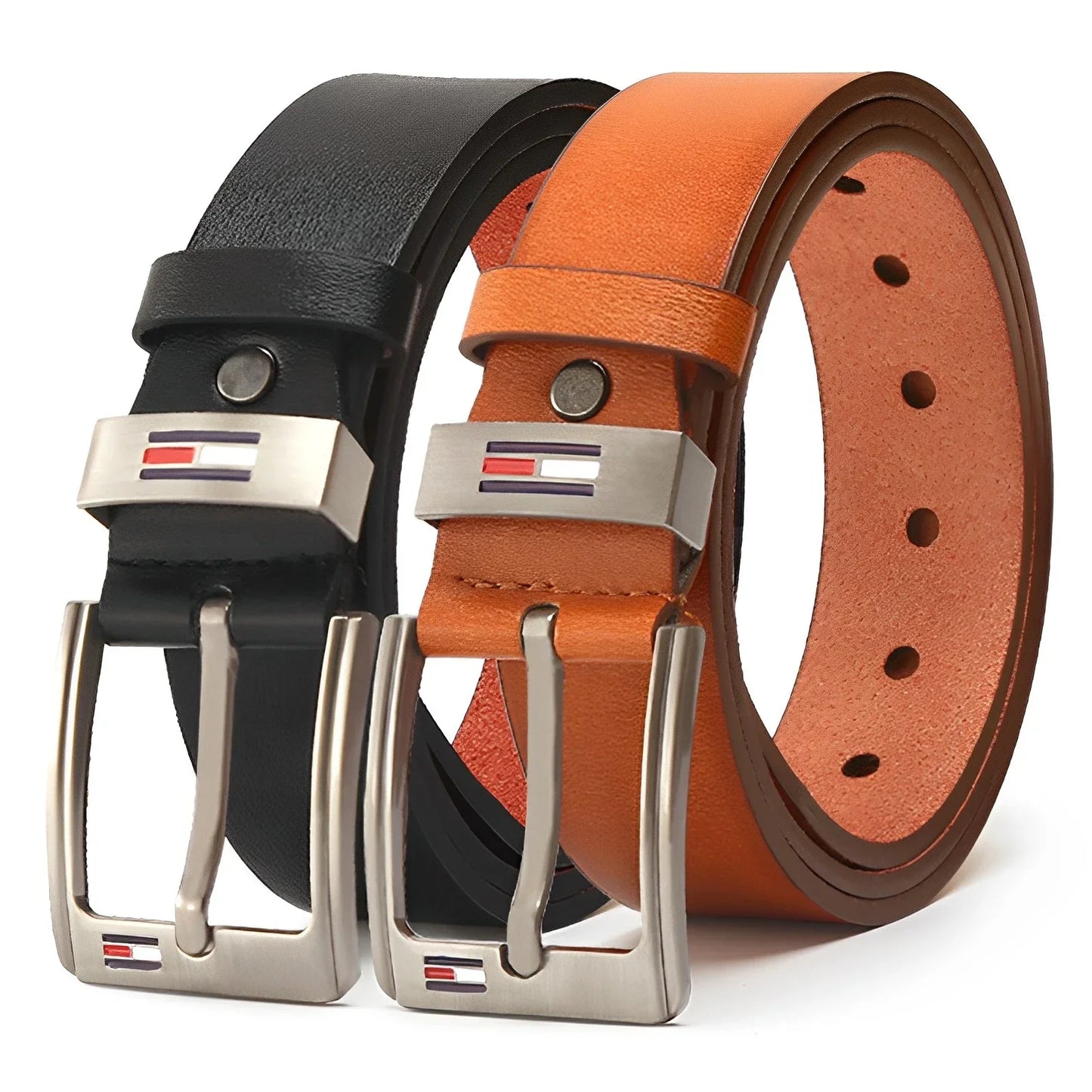 Men’s Belt with Square Buckle FM