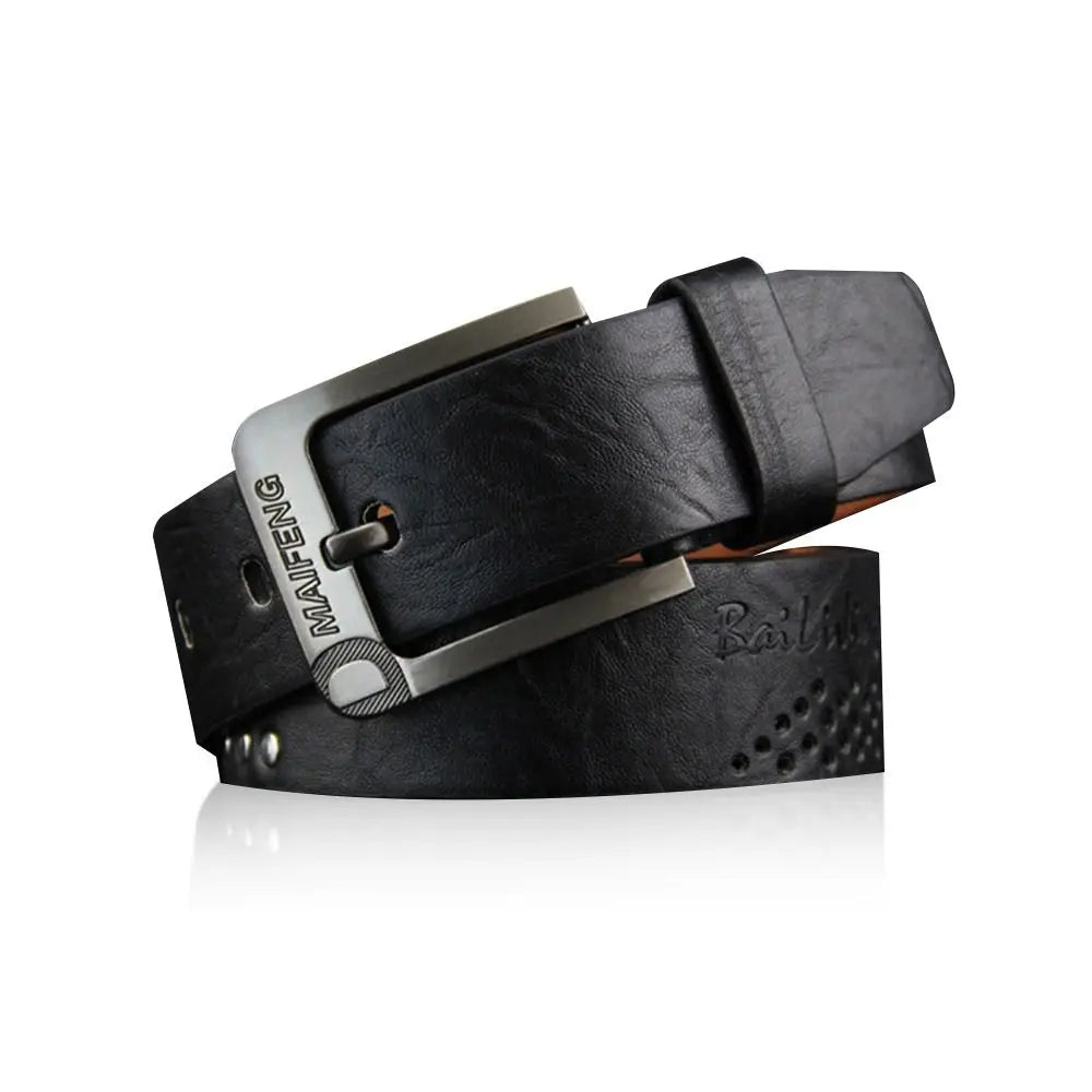 Simple Leather Men’s Belt FM