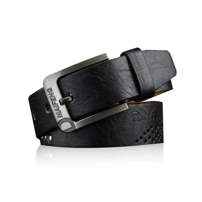 Simple Leather Men’s Belt FM