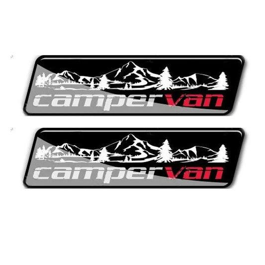 2PCS Campervan Stickers FV