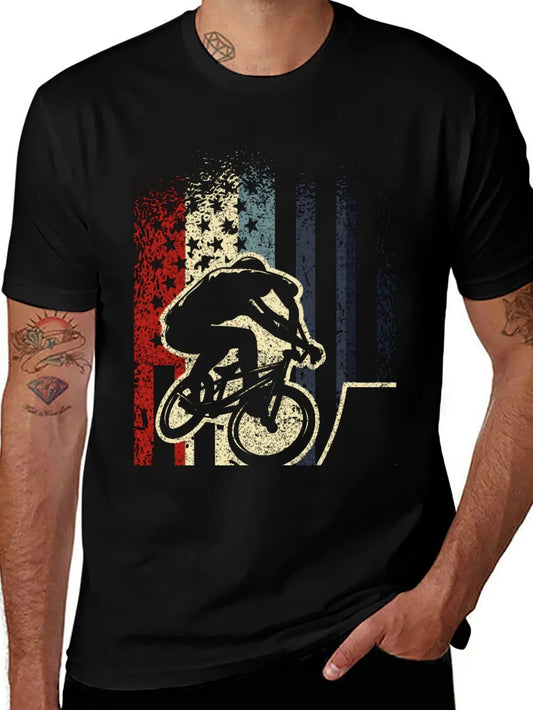 Patriotic BMX Rider T-Shirt FB