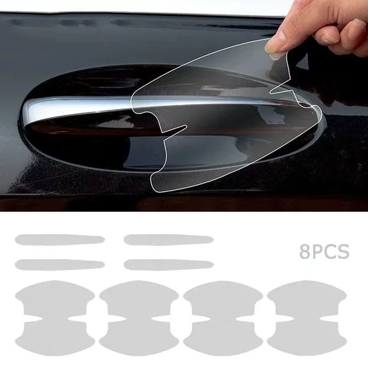 8PCS Car Door Handle Cup Protective Film FC