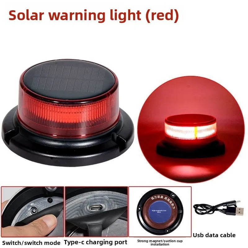 Solar Truck Warning Strobe Light TS