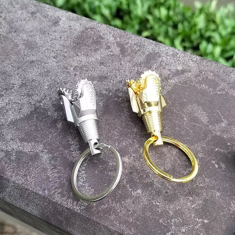 Tricone Drill Bit Keychain TS