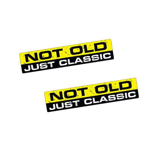 NOT OLD JUST CLASSIC Vinyl Decal FC