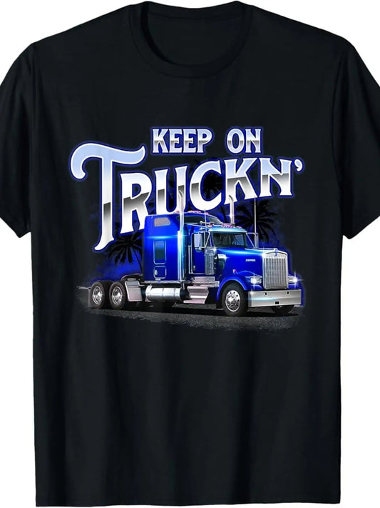 Keep On Truckn' Graphic T-Shirt TS