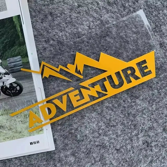 Motorcycle Adventure Sticker FM