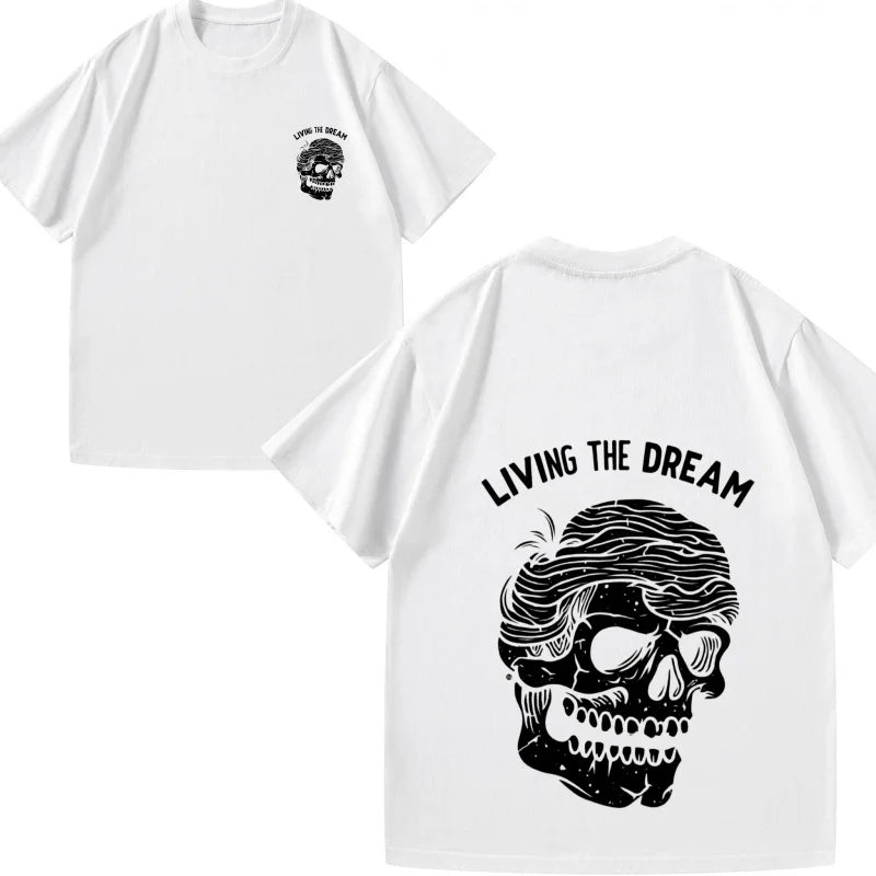 Skull Live the Dream T-Shirt FM