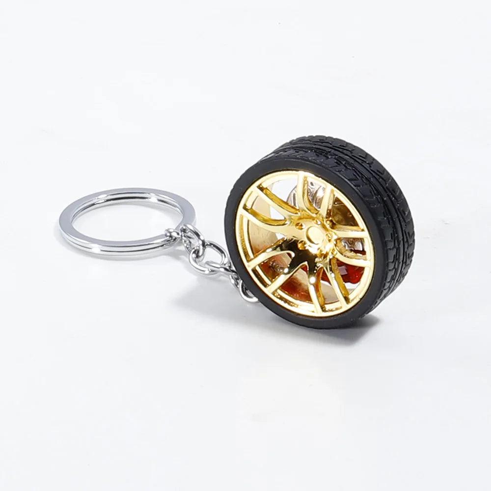 Car Wheel Keychain FC