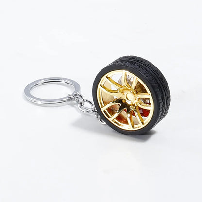 Car Wheel Keychain FC