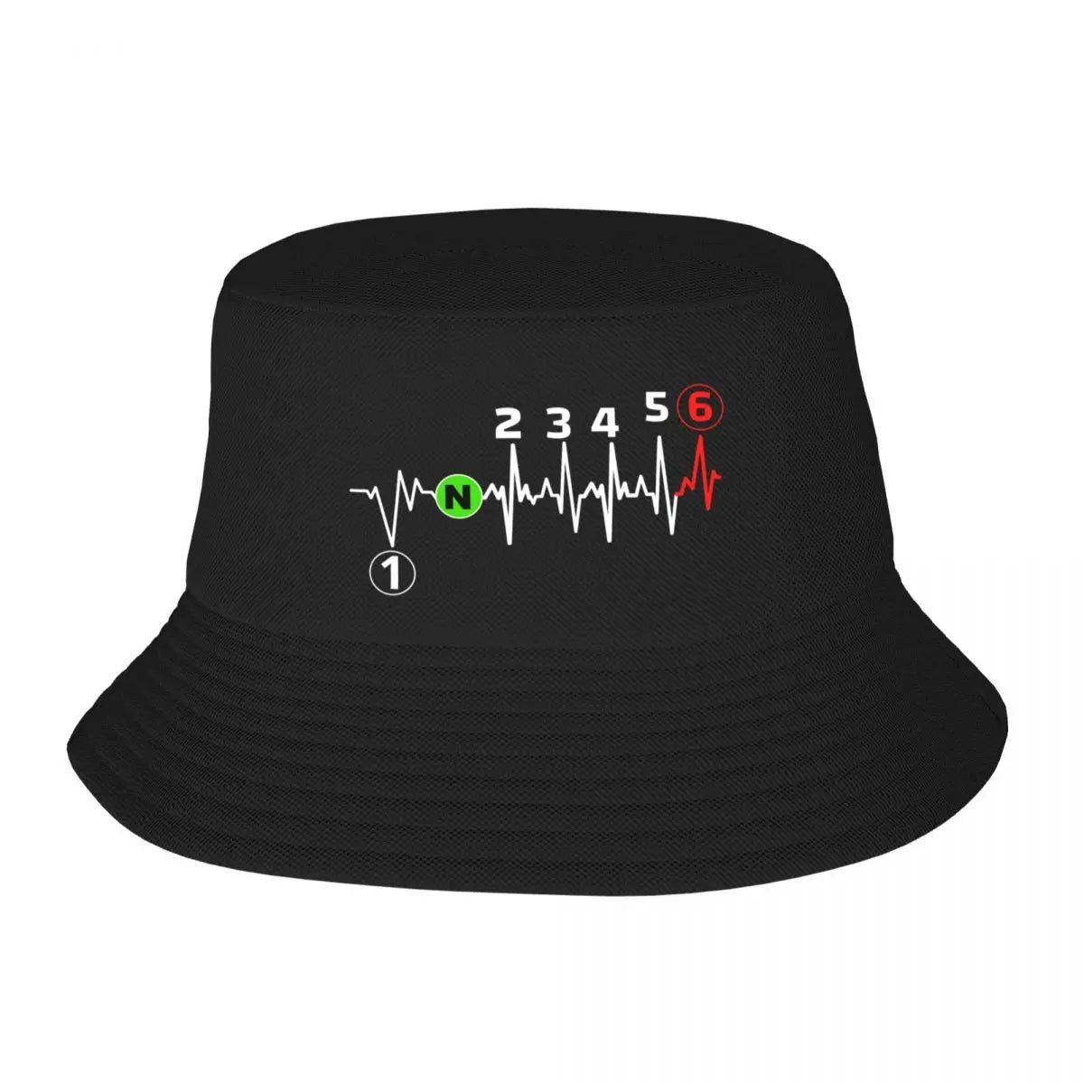Heartbeat 1N23456 Bucket Hat FM
