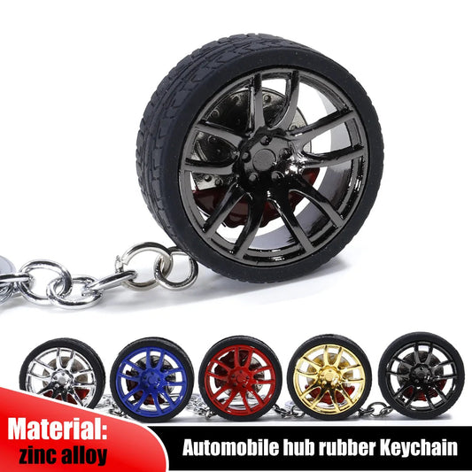 Car Wheel Keychain FC