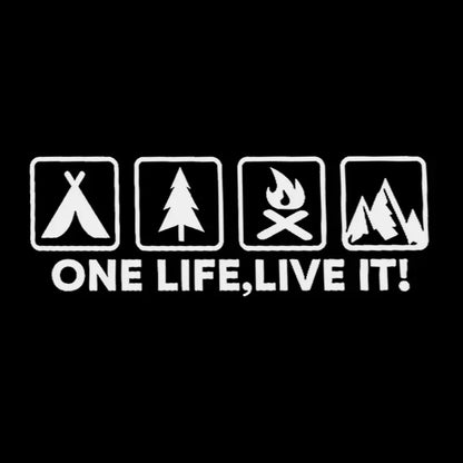 ONE LIFE LIVE IT Car Stickers FC
