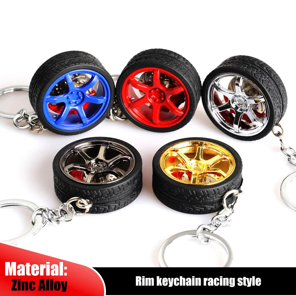 Alloy Wheel Keychain FC