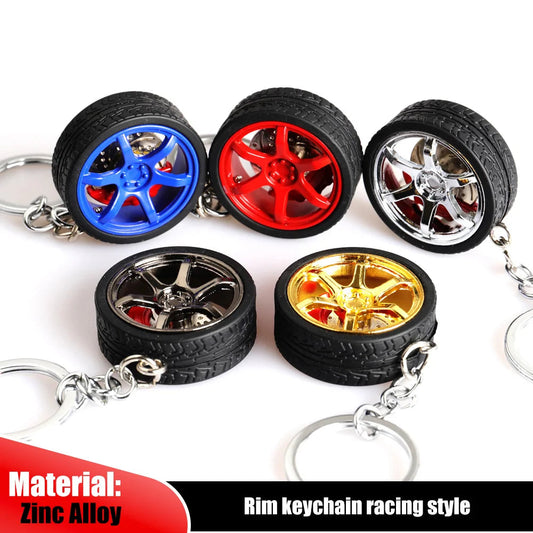 Alloy Wheel Keychain FC