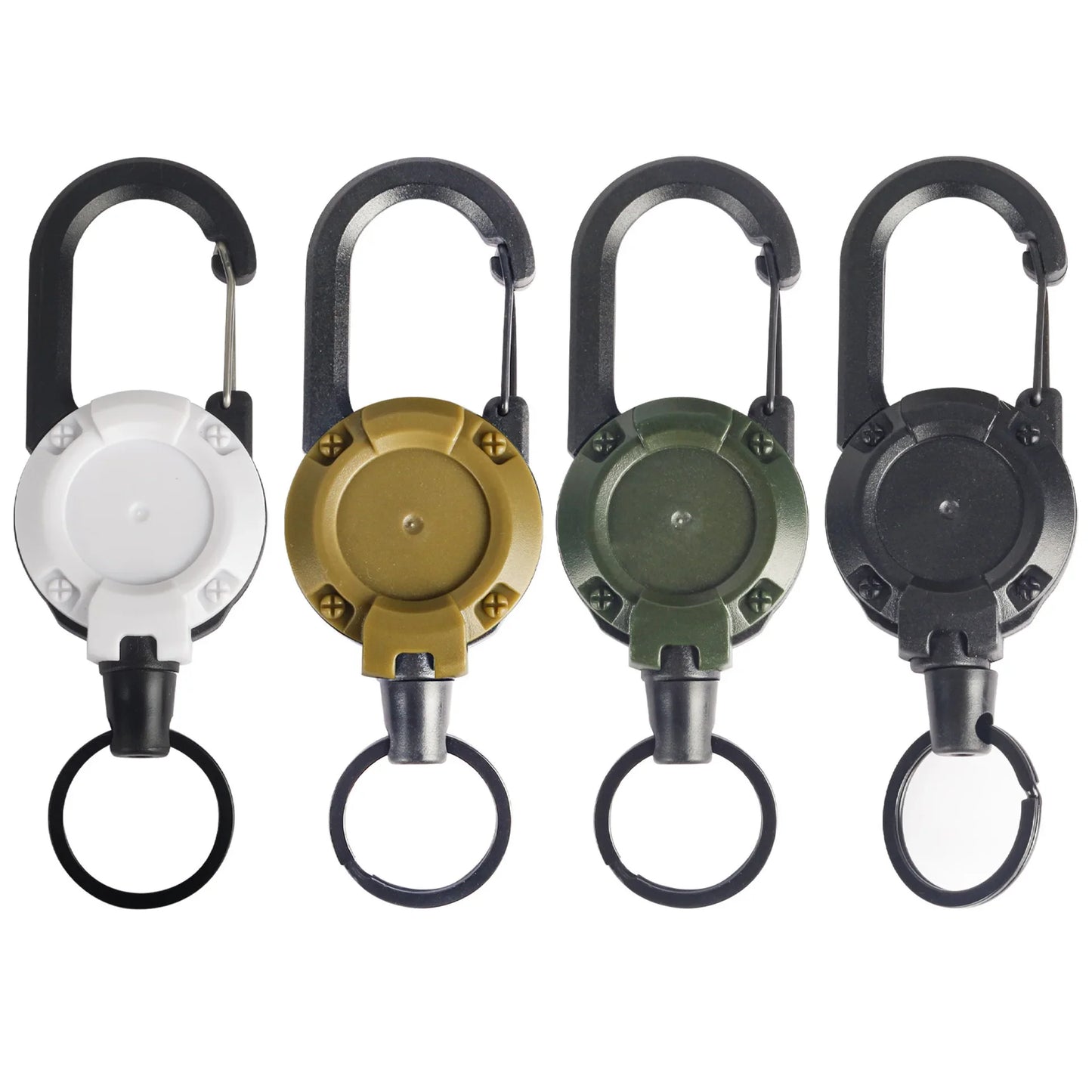 Anti-theft Metal Retractable Keychain FC