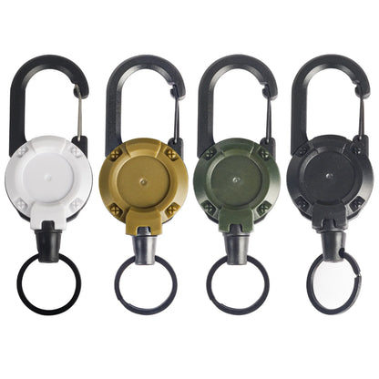 Anti-theft Metal Retractable Keychain FC
