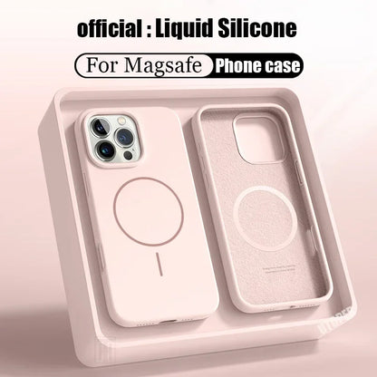 Magnetic Silicone Case for iPhone FM