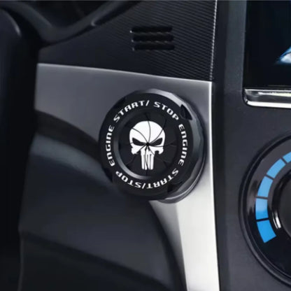 Rotating Car Start Button Cover