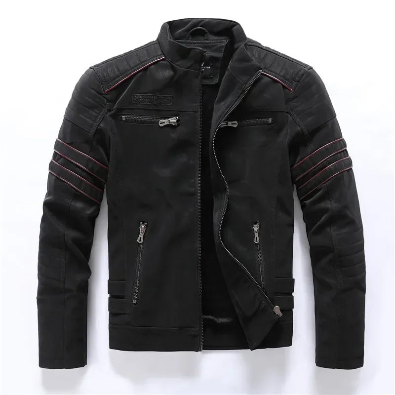Warm Casual Motorcyclist Jacket FM
