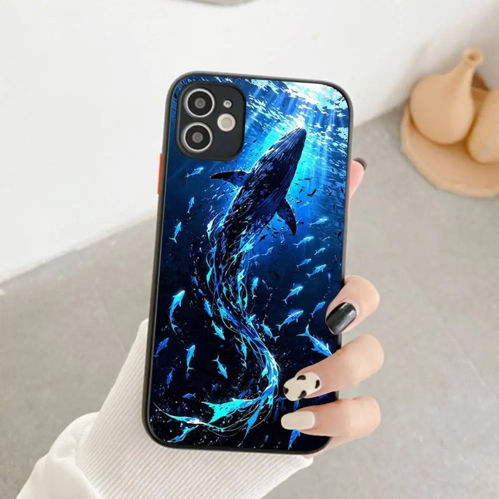 Marine Animal Whale Phone Case FM