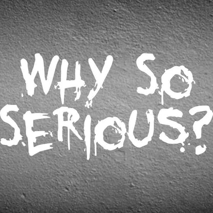 Why So Serious Stickers Motorcycle FM