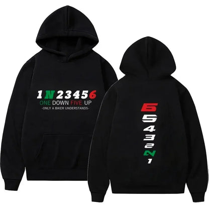 Manual Transmission Gear Hooded Sweatshirt FC