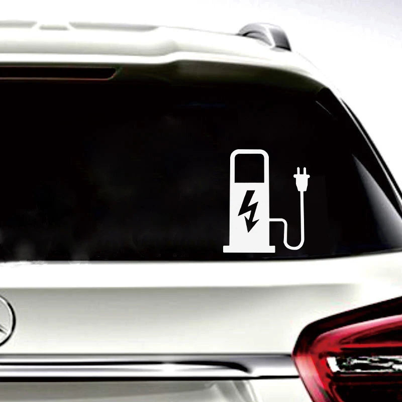 Electric Vehicle Charging Station Decal FC