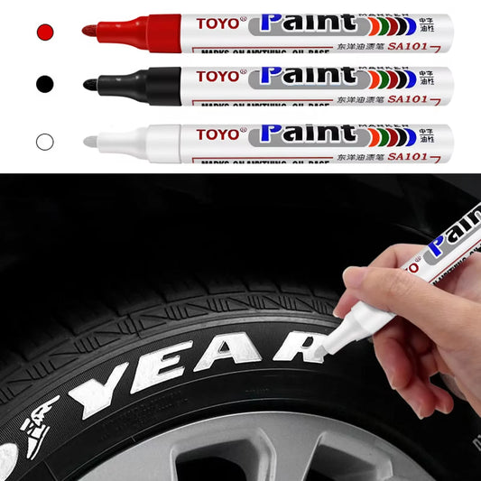 Waterproof Permanent Oily Paint Marker Pen FC