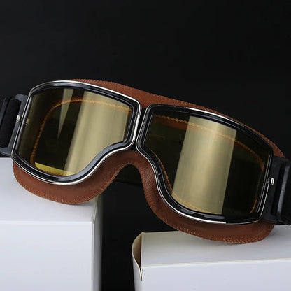 Motorcycle Retro Goggles FM