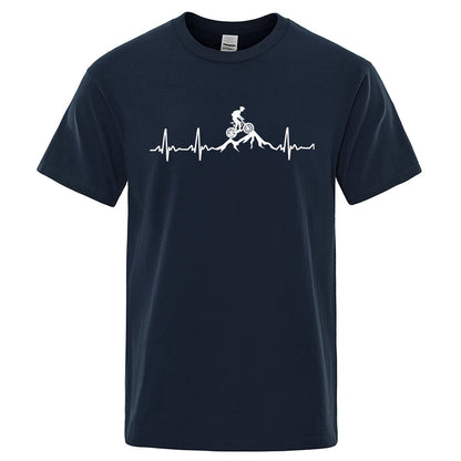 Heartbeat MTB Men T-Shirt FB