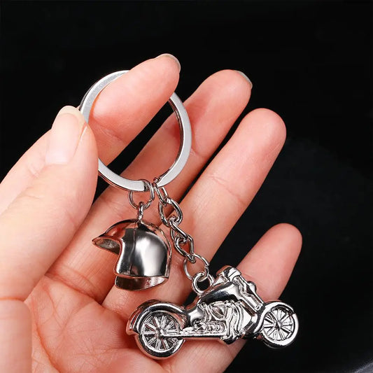 Retro Motorcycle Key Rings FM