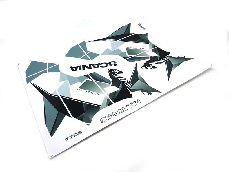 Simulation Toy Car Griffon UV Stickers TS