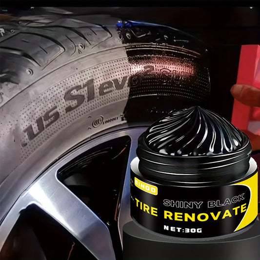 Shiny Black Tire Renovator Cream FC