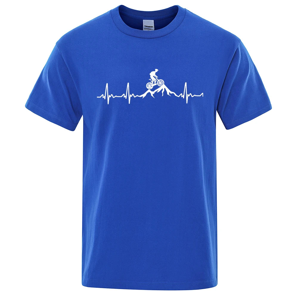 Heartbeat MTB Men T-Shirt FB