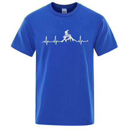 Heartbeat MTB Men T-Shirt FB