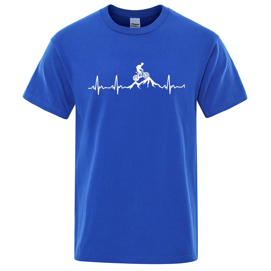 Heartbeat MTB Men T-Shirt FB